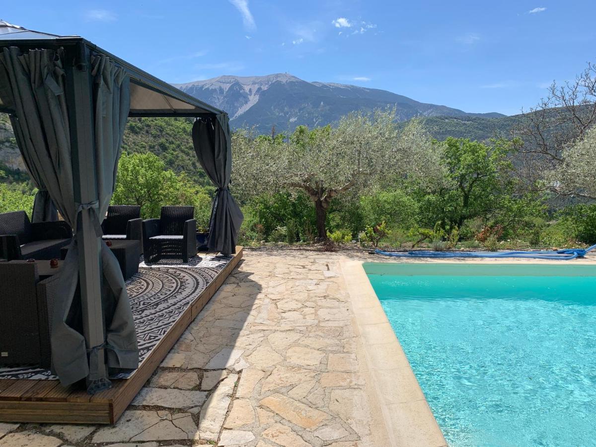 Font Nouvelle Maison De Charme Drome Provencale, 6 Ou 10 Personnes Avec Piscine Plaisians المظهر الخارجي الصورة