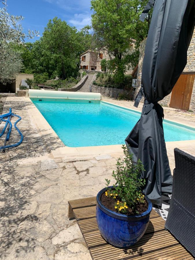 Font Nouvelle Maison De Charme Drome Provencale, 6 Ou 10 Personnes Avec Piscine Plaisians المظهر الخارجي الصورة